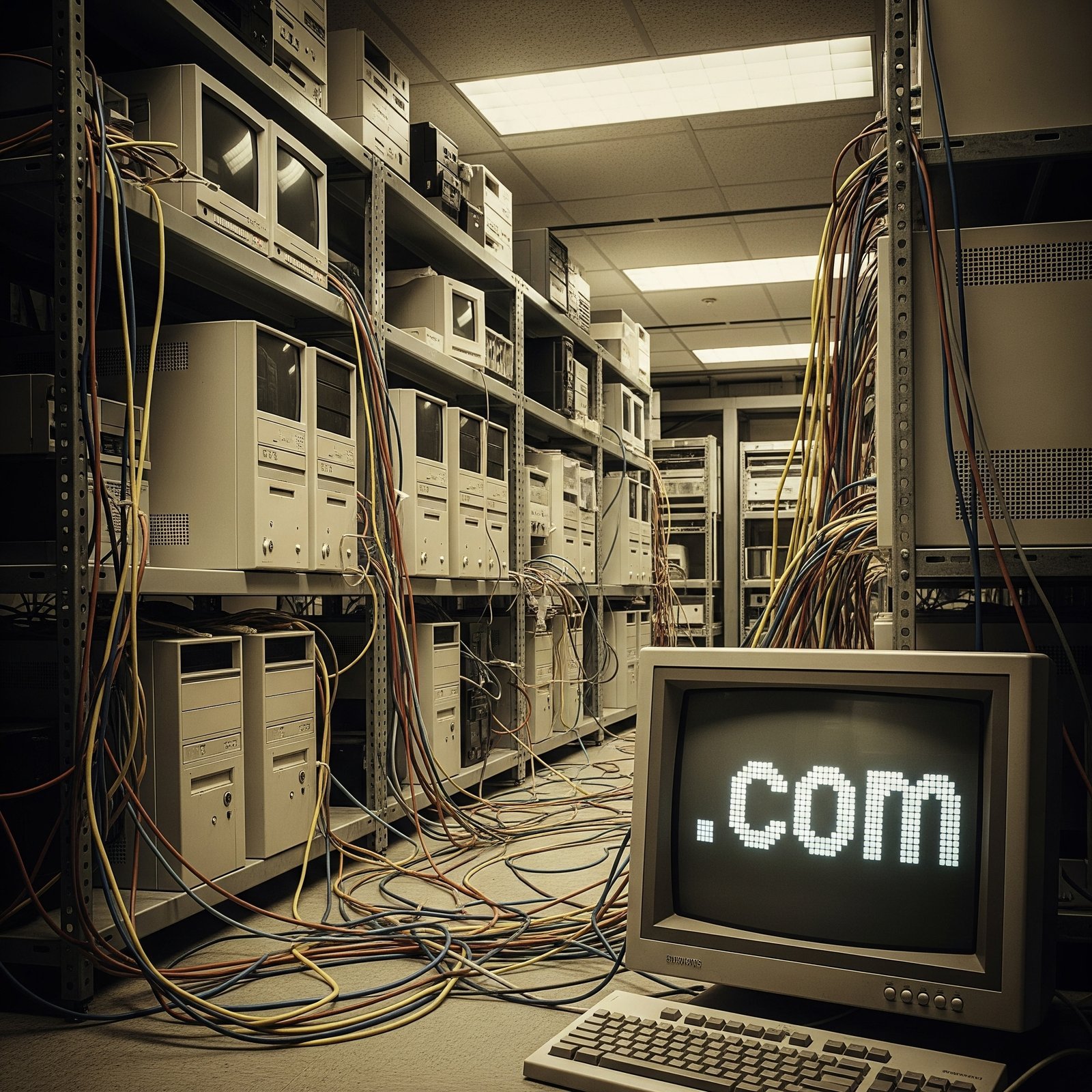 the history of the dot com domain name