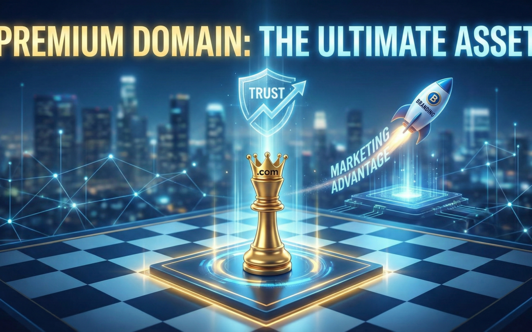 Premium domain name marketing asset